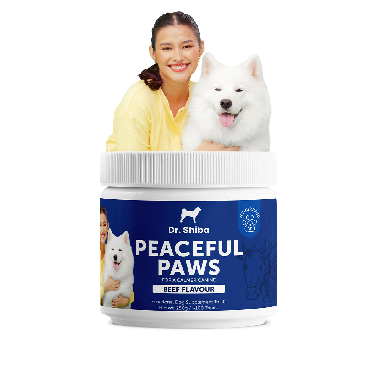 Peaceful Paws - Dog Supplement Treats For A Calm Canine