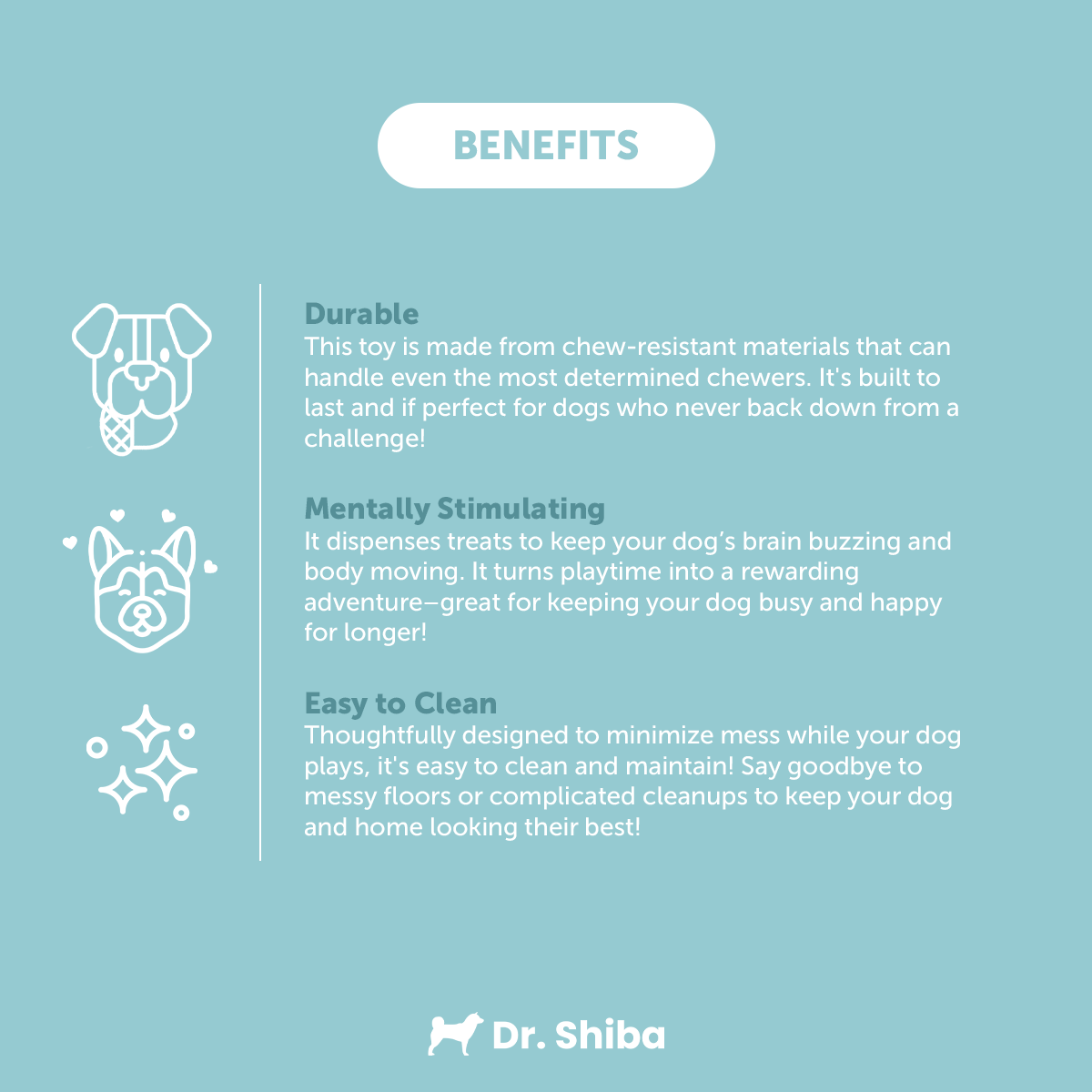 Totori - The Ultimate 3-in-1 Dog Toy