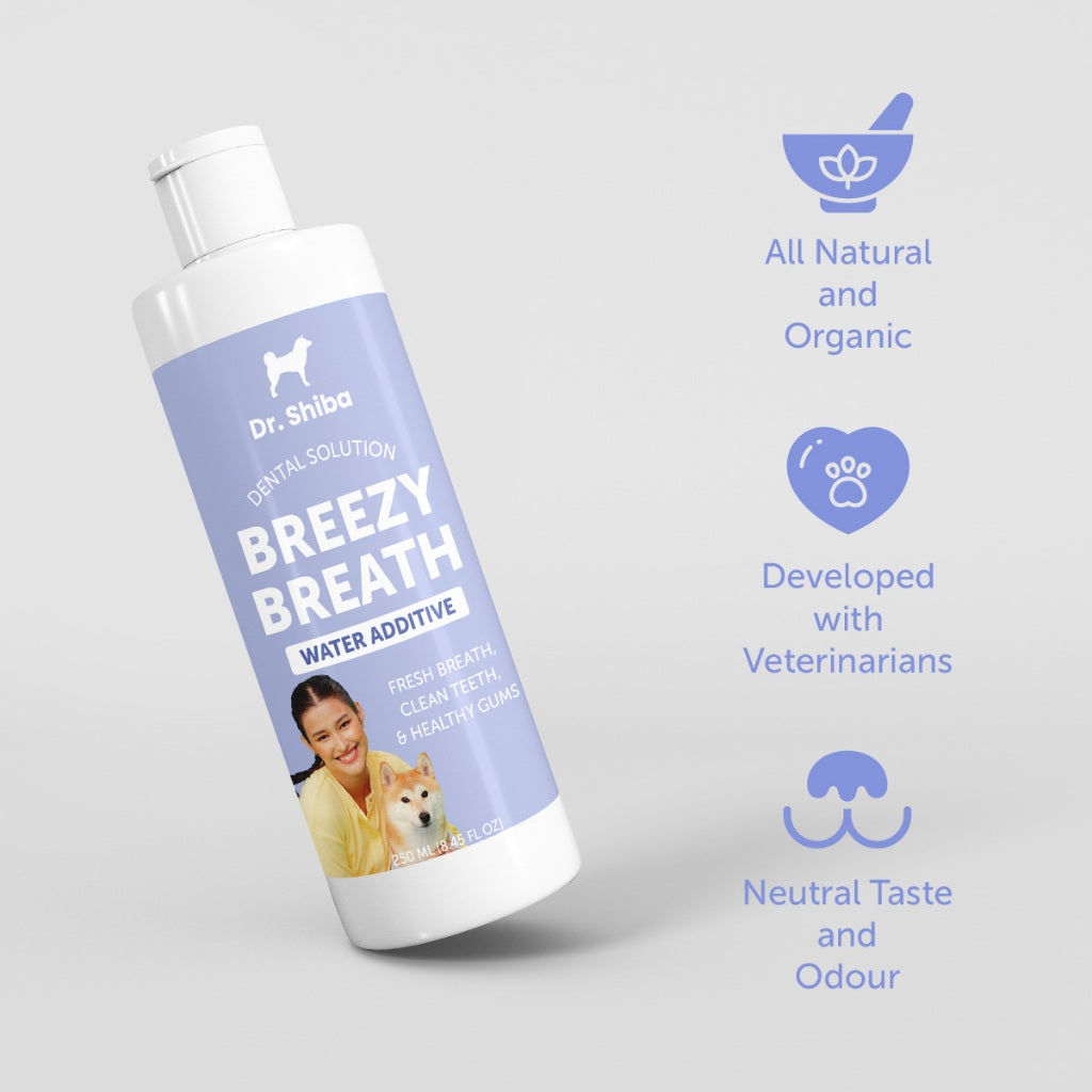 Breezy Breath - Dental Water Additive for Better Doggy Oral Health