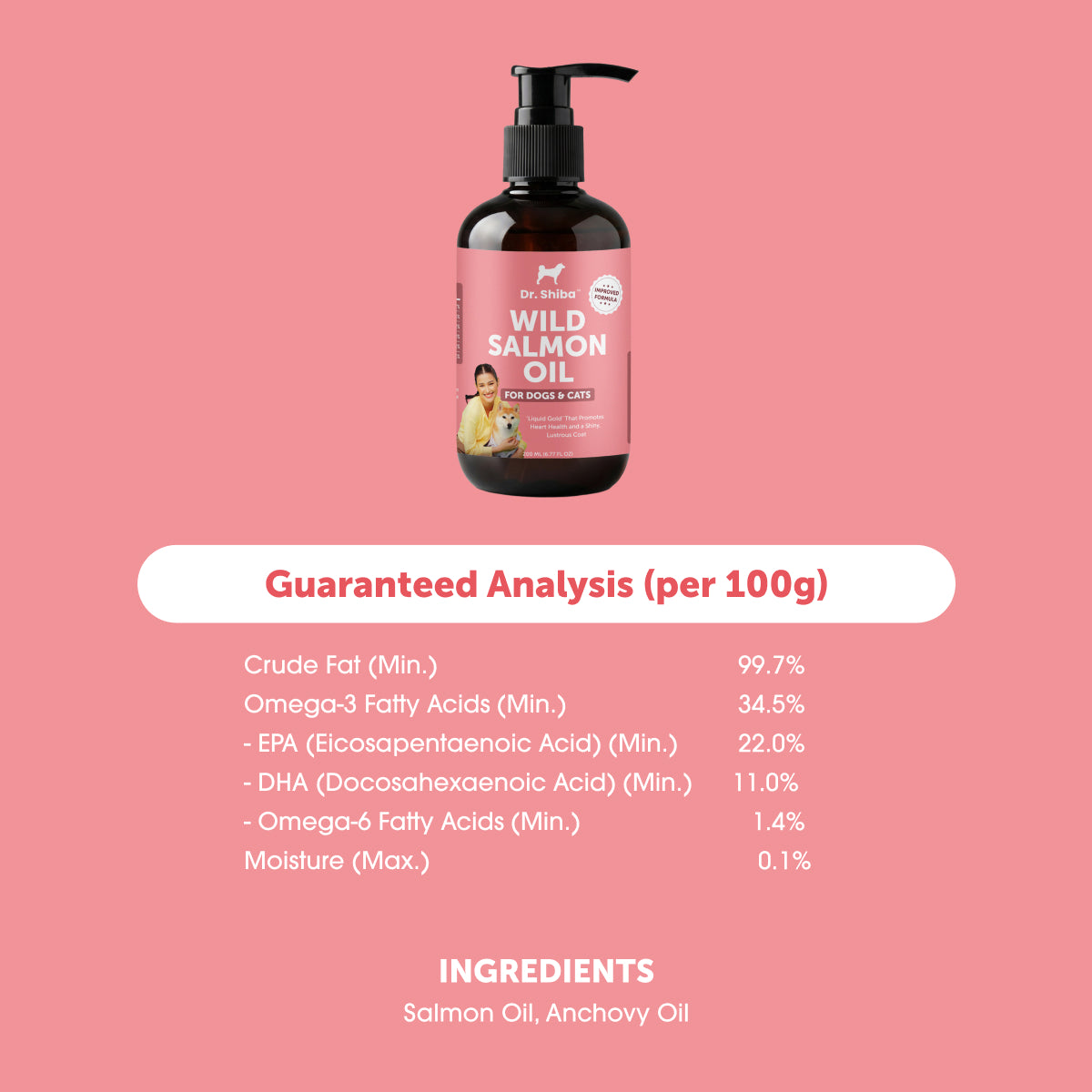 Wild Salmon Oil - Marine Elixir for the Skin, Coat, Heart and Immune System