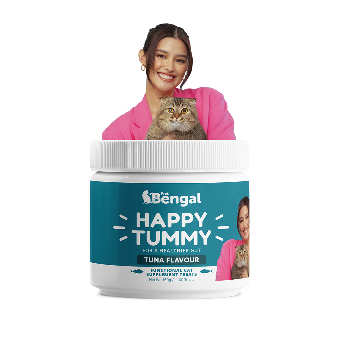 Happy Tummy - Probiotic Cat Supplement Treats For A Healthy Gut