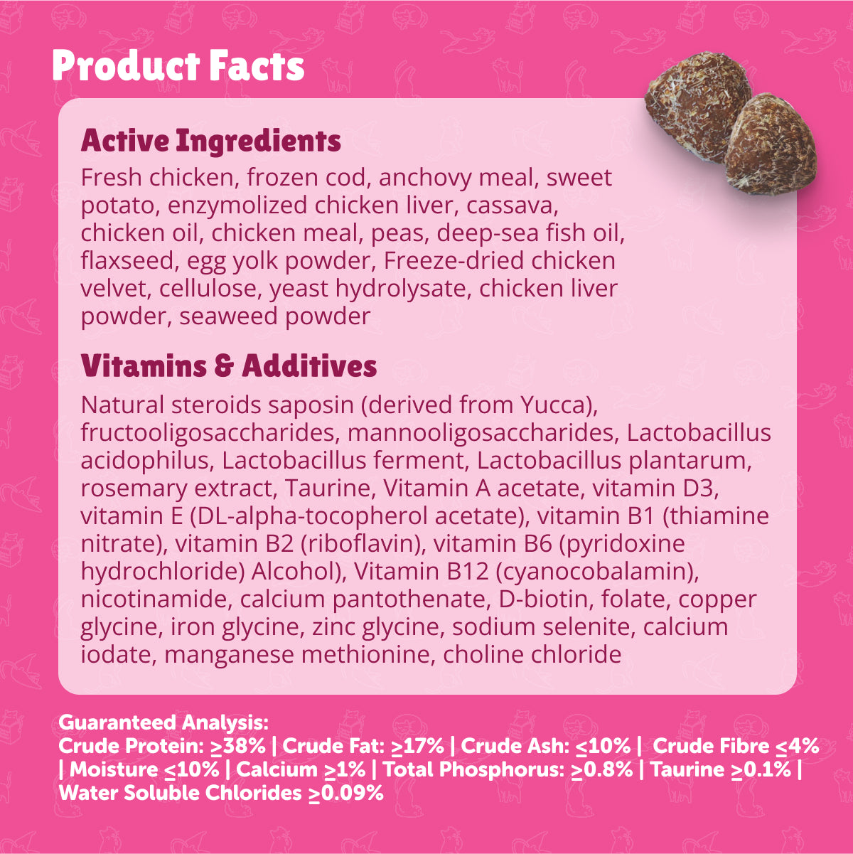 Prof. Bengal's Kind Kibble - Balanced & Complete Daily Nutrition for Cats