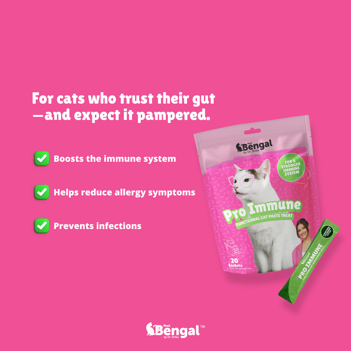 Prof. Bengal for Cats - Pro Immune