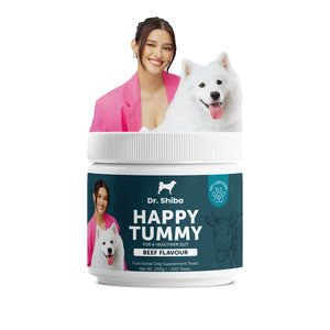 Happy Tummy - Probiotic Dog Supplement Treats For A Healthy Gut