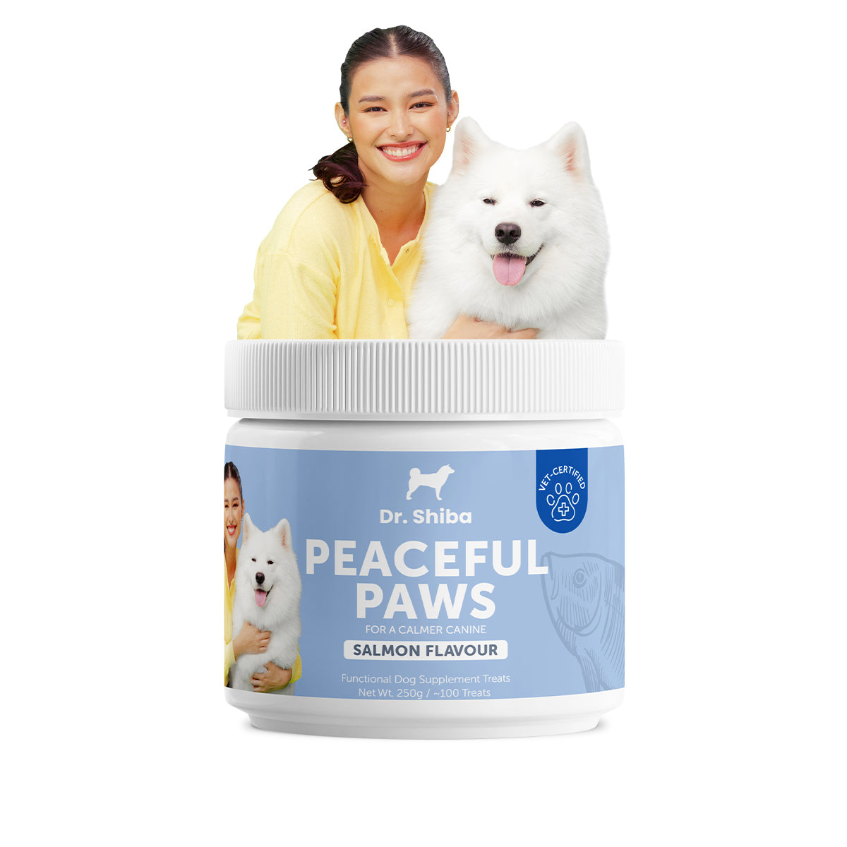 Peaceful Paws -  Dog Supplement Treats For A Calm Canine