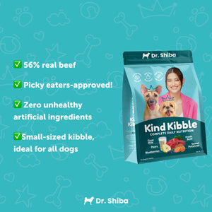Barks Friday, Cyber Monday: Kind Kibble 1.5kg + Free Dr. Shiba Coin Purse