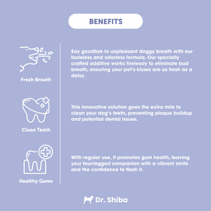 Breezy Breath - Dental Water Additive for Better Doggy Oral Health