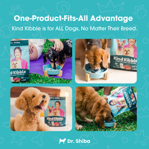 Dr. Shiba's Kind Kibble - Balanced & Complete Daily Nutrition for Dogs