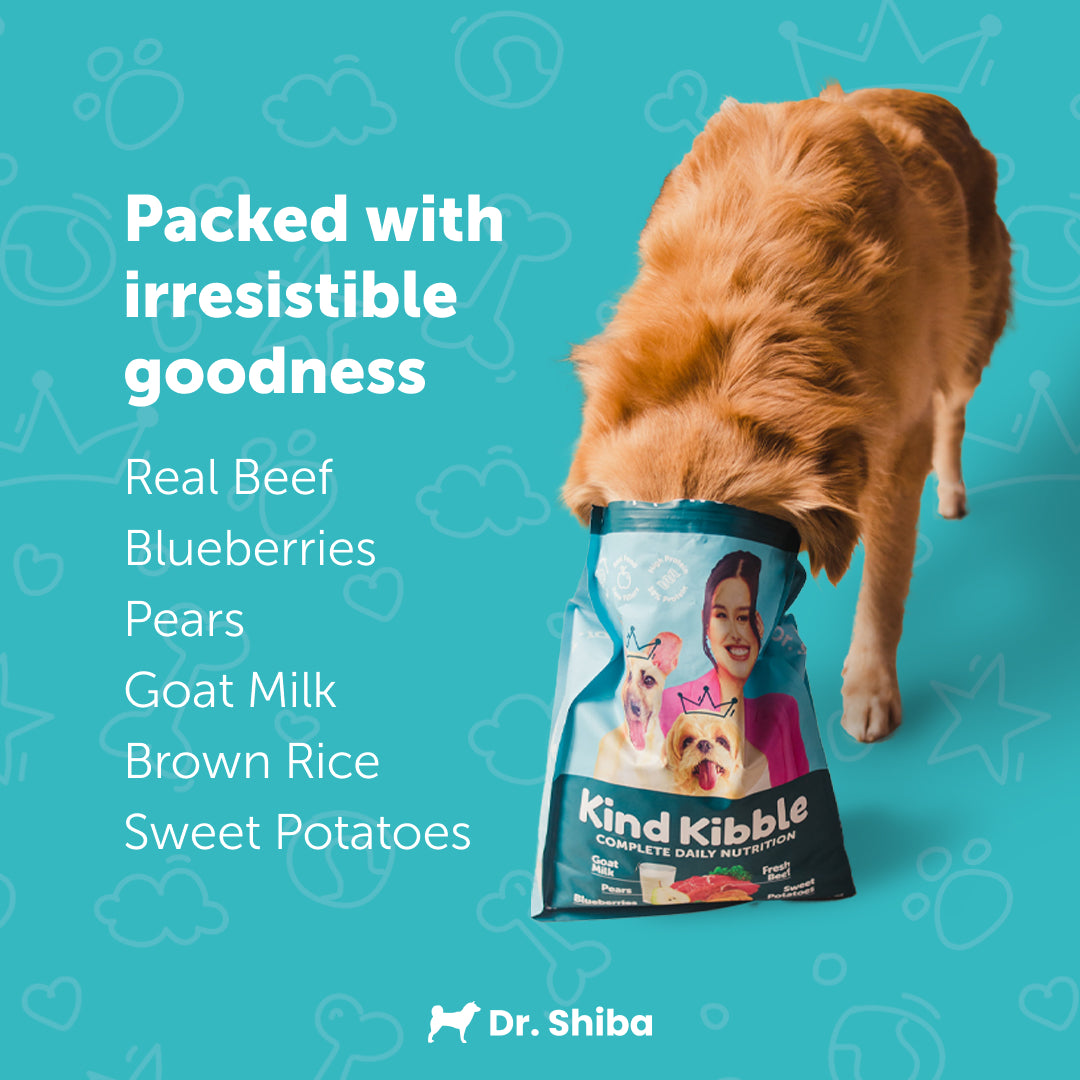Barks Friday, Cyber Monday: Kind Kibble 1.5kg + Free Dr. Shiba Coin Purse