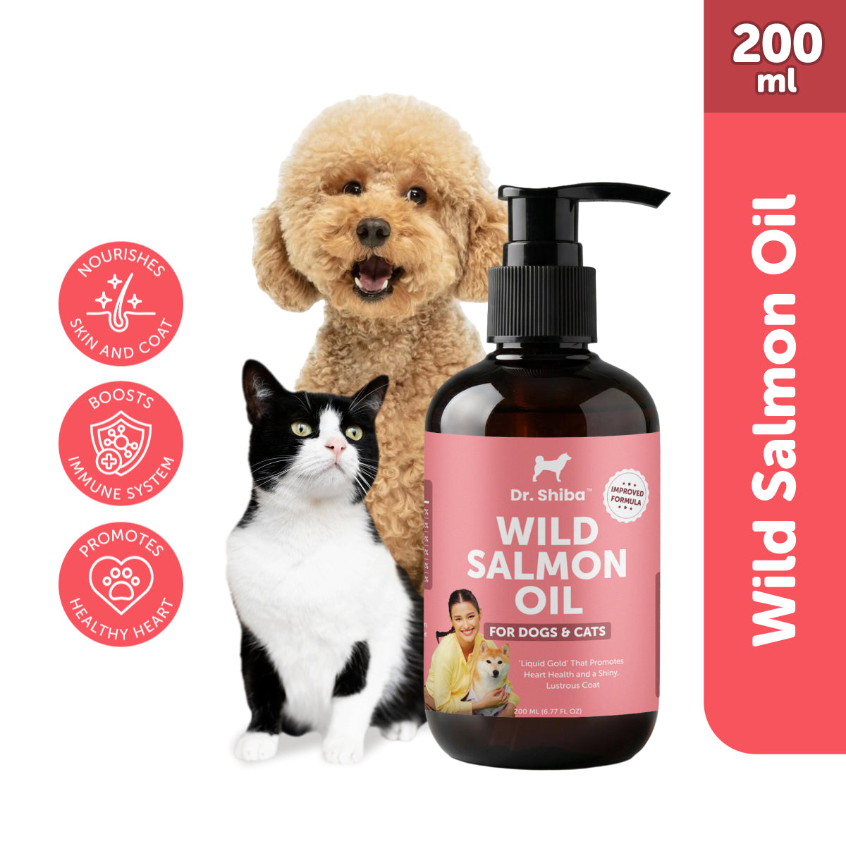 Wild Salmon Oil - Marine Elixir for the Skin, Coat, Heart and Immune System