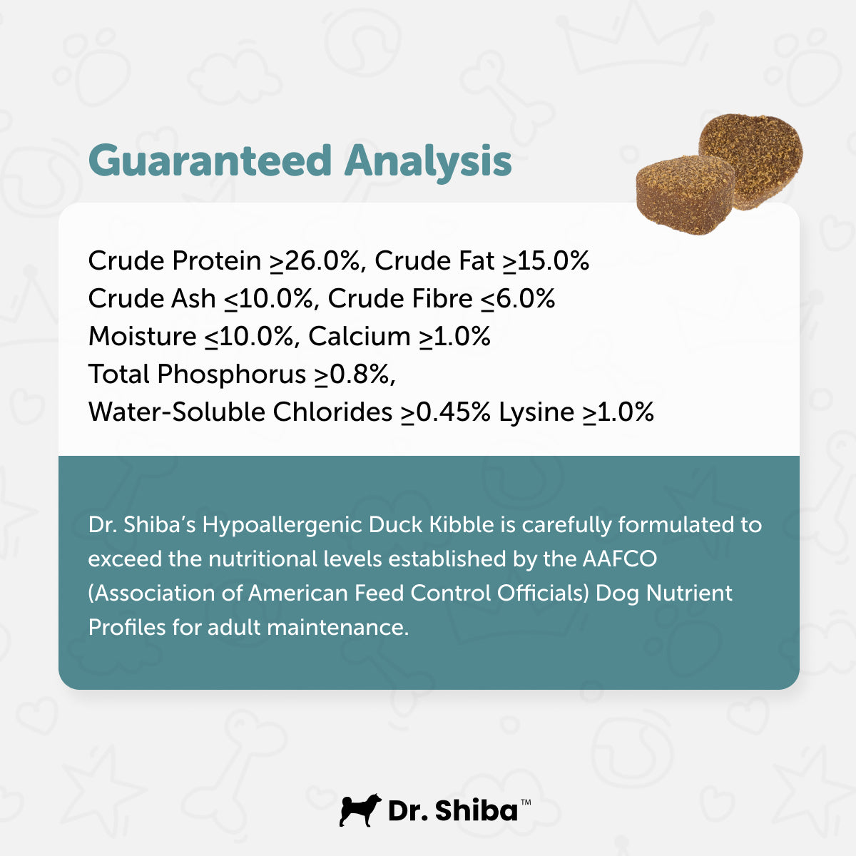 Dr. Shiba's Kind Kibble Hypoallergenic - Hypoallergenic Adult Dog Food