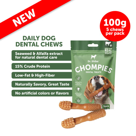 Dr. Shiba Chompies - Daily Dog Dental Chews