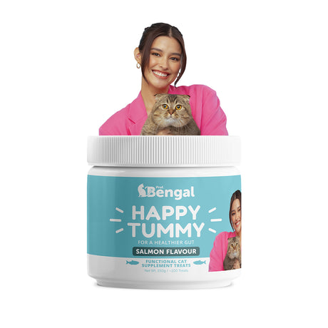 Happy Tummy - Probiotic Cat Supplement Treats For A Healthy Gut
