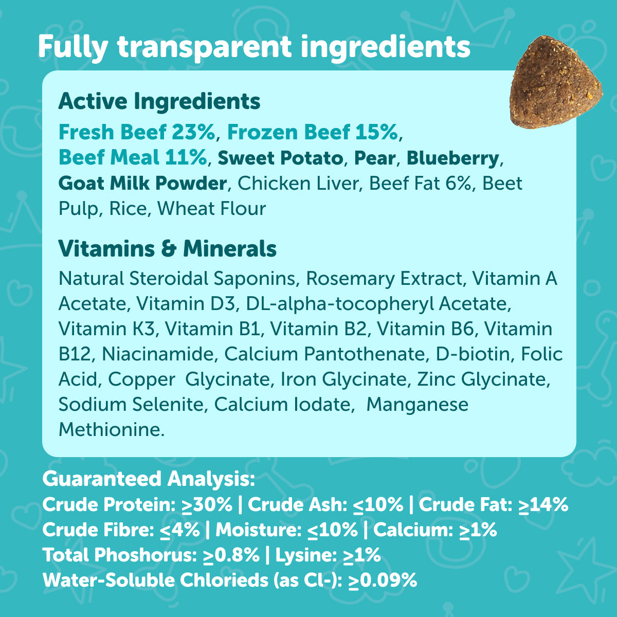 Dr. Shiba's Kind Kibble - Balanced & Complete Daily Nutrition for Dogs