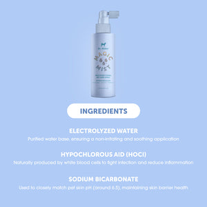 Dr. Shiba Magic Mist for Dogs & Cats - Hypochlorous Acid | Multifunctional Pet Care Spray