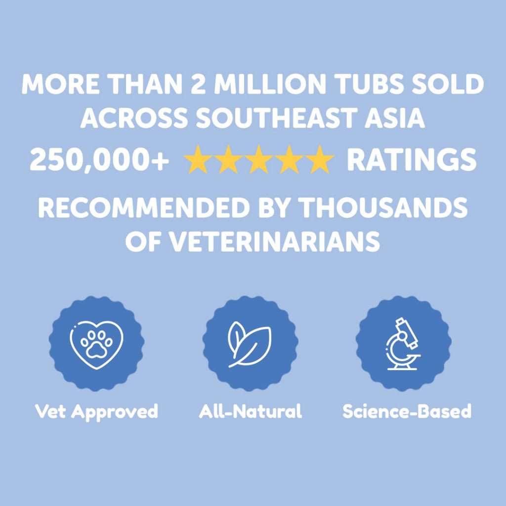 Peaceful Paws -  Dog Supplement Treats For A Calm Canine