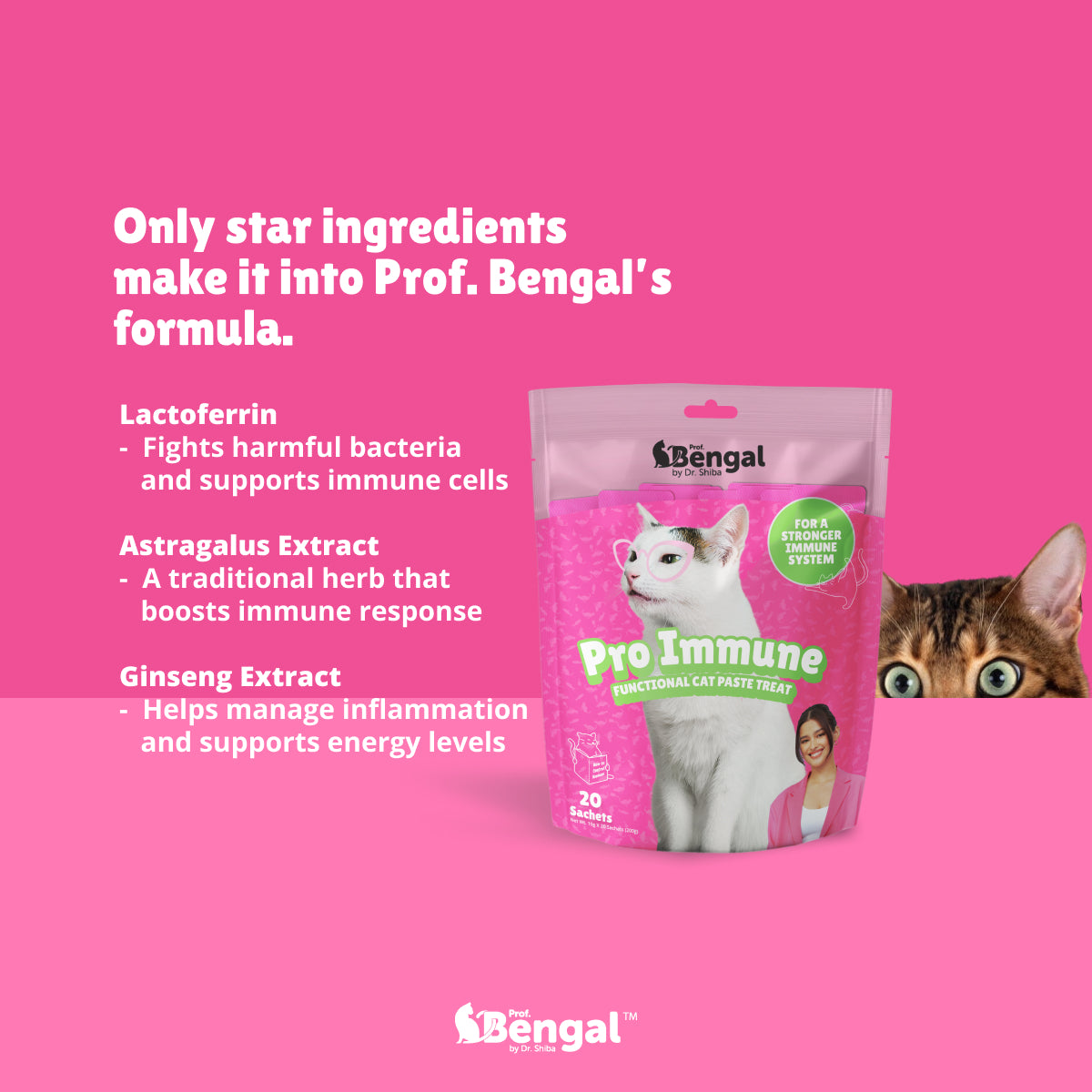 Prof. Bengal for Cats - Pro Immune