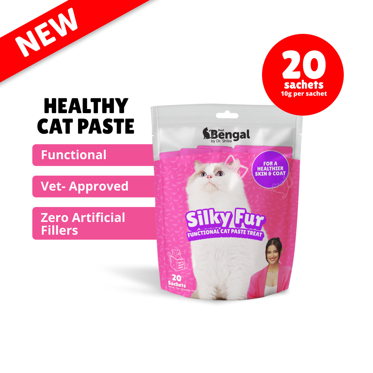Prof. Bengal for Cats - Silky Fur