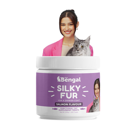 Silky Fur - Cat Supplement Treats For a Healthy Coat