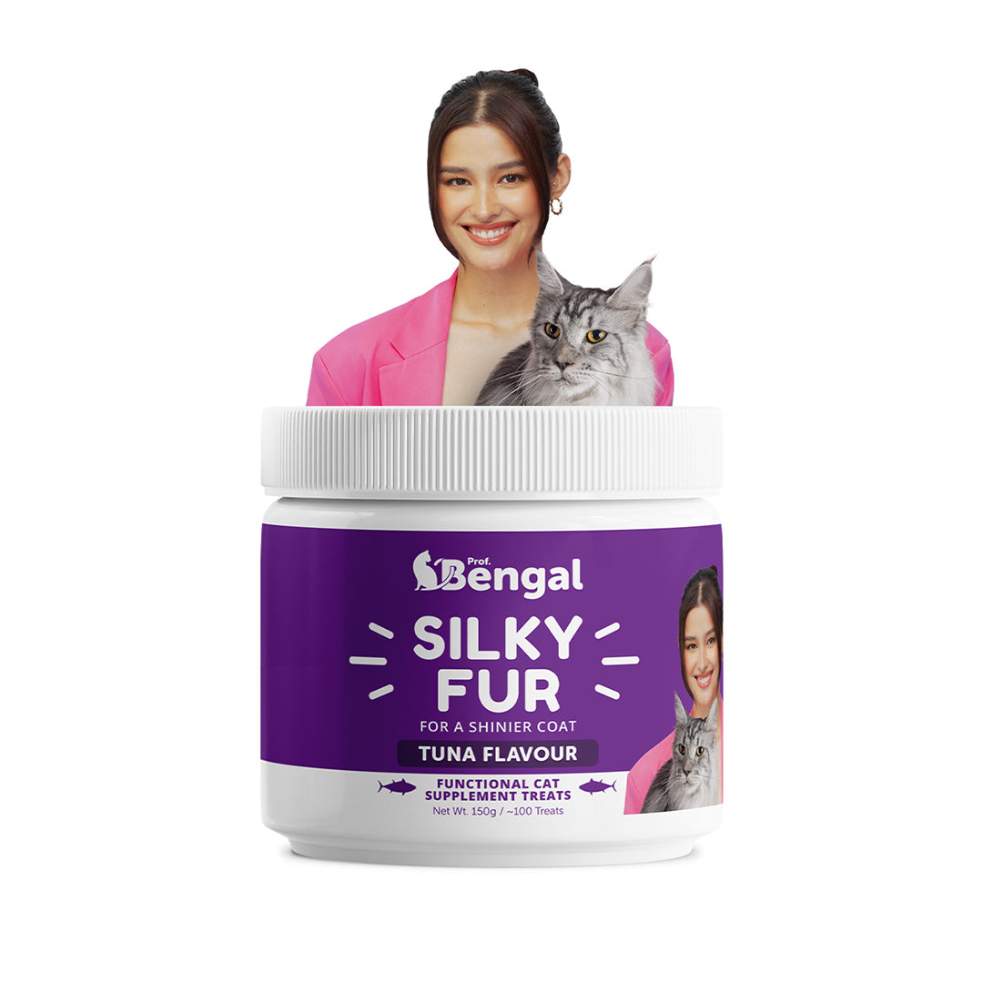 Silky Fur - Cat Supplement Treats For a Healthy Coat