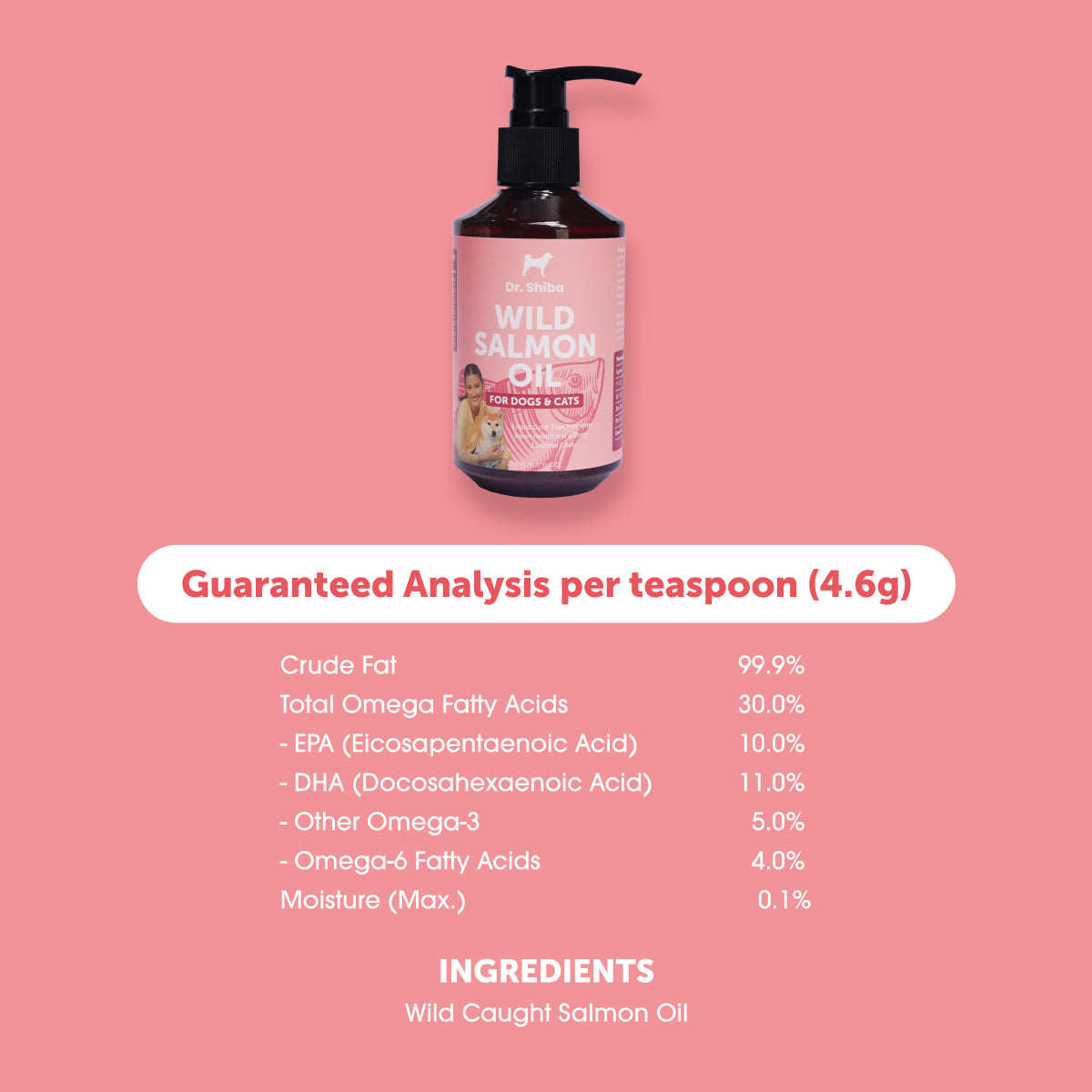 Wild Salmon Oil - Marine Elixir for the Skin, Coat, Heart and Immune System