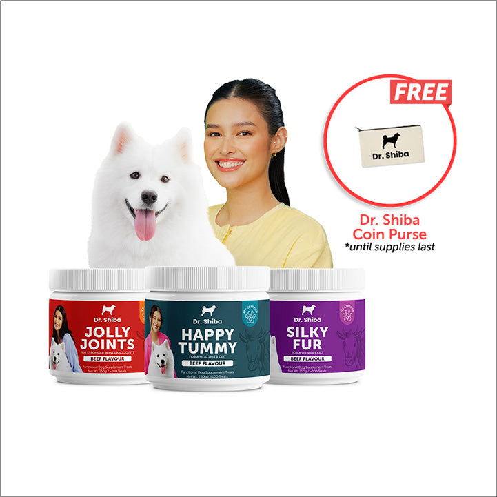 Barks Friday, Cyber Monday: Triple Care Bundle + Dr. Shiba Coin Purse