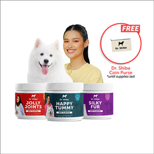 Barks Friday, Cyber Monday: Triple Care Bundle + Dr. Shiba Coin Purse