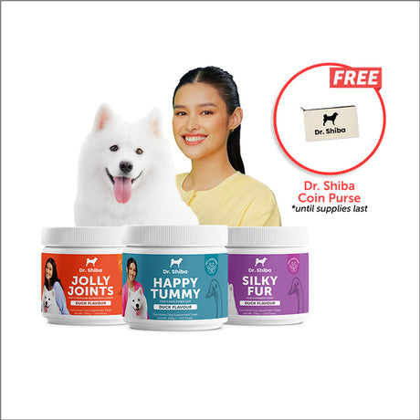 Barks Friday, Cyber Monday: Triple Care Bundle + Dr. Shiba Coin Purse