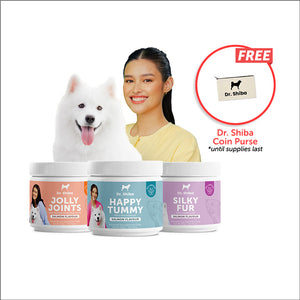 Barks Friday, Cyber Monday: Triple Care Bundle + Dr. Shiba Coin Purse