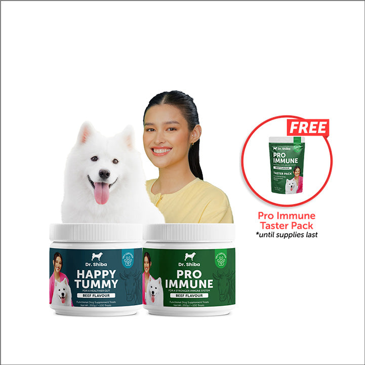 Barks Friday, Cyber Monday Bundle: Happy Tummy & Pro Immune + Free Taster Pack