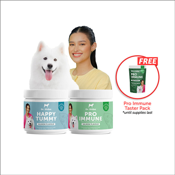 Barks Friday, Cyber Monday Bundle: Happy Tummy & Pro Immune + Free Taster Pack