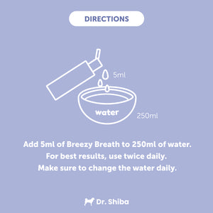 Breezy Breath - Dental Water Additive for Better Doggy Oral Health